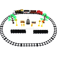 Железная дорога р/у 30х4х28см, длина пути 620см (свет, звук, дым) 0662/147-06377АН от магазина "Карандаш"