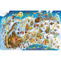 Игра-ходилка настольная "Ледниковый период" А2 62х40см с кубиком и фишками Ин2_22241/072651 от магазина "Карандаш"