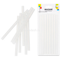 Термоклей в наборе 1,1х18см, прозрачный, 8шт в упаковке M-4388OPP-8 от магазина "Карандаш"