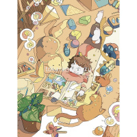 Раскраска "Нарано. Волшебный мир аниме. Девочка" 80стр. 978-5-00141-217-5 от магазина "Карандаш"