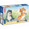 Пазлы 1000 эл. "Premium. Из жизни корги" 68х48см 1000ПЗ2_23726/071040