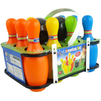 Игра "Боулинг" пластик (10 кеглей, 2 шара) 972191/11881L от магазина "Карандаш"