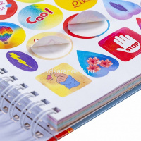 Блокнот-мотиватор с наклейками "Расправь крылья мечты" А5 48л на спирали 48Ктц5нгр_26553 от магазина "Карандаш"