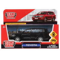 Картинка Машина "Toyota Land Cruiser" черная, инерционная, металл 12,5см (открывающиеся двери) CRUISER-BK от магазина "Карандаш" Машина "Toyota Land Cruiser" черная, инерционная, металл 12,5см (открывающиеся двери) CRUISER-BK от магазина "Карандаш"