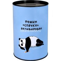 Копилка "Герои с характором" 15,7х10см металл, голубая 69377 от магазина "Карандаш"