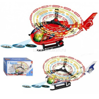 Вертолет "Полиция" с пультом, пластик 33х8х14см (свет, звук) 2000426/JYD178B от магазина "Карандаш"