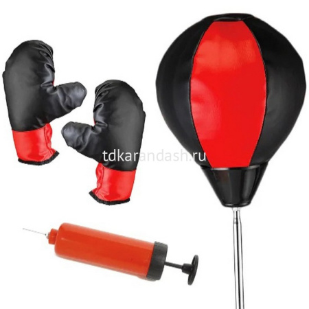 Набор для бокса 47,5см (груша, перчатки, насос) T544-D5467 от магазина "Карандаш"
