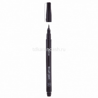 Набор линеров черных 5шт 0,1/0,3/0,5/0,7мм "Terra Colora" + кисть, пвх блистер 070955 от магазина "Карандаш"