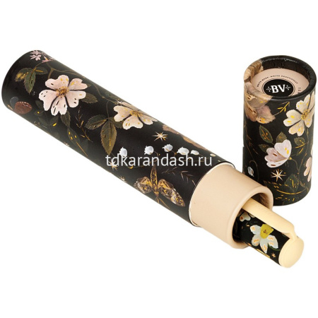 Ручка шариковая "DreamWrite. Flora. Black night forest" 0,7мм синяя, в футляре, 3 вида 20-0264/23 от магазина "Карандаш"