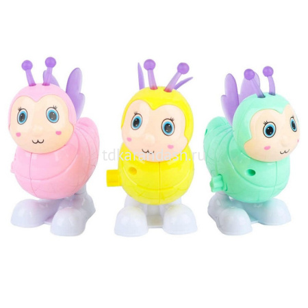 Игрушка заводная "Пчелка" 3 цвета пластик Y7260-18 от магазина "Карандаш"