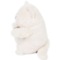 Толстый кот 16см белый AT365247 от магазина "Карандаш"