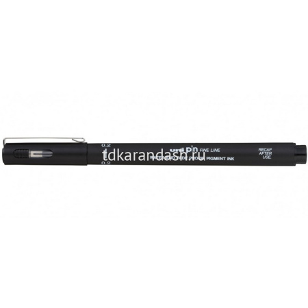 Ручка капиллярная "PIN02-200" 0,2мм черная 141530 от магазина "Карандаш"