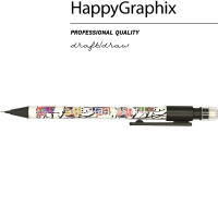 Карандаш механический 0,7мм "HappyGraphix.Мультики.Золотая сова" с ластиком, пластик 21-0042/02 от магазина "Карандаш"