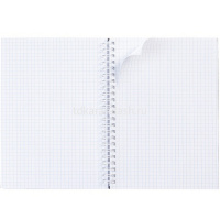 Тетрадь А5 80л клетка "Ангелы аниме" на спирали двойная, твердая обложка 081091 от магазина "Карандаш"