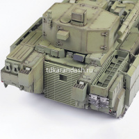 Модель "Российская тяжёлая боевая машина пехоты ТБМП Т-15 с 57-мм пушкой" 28см 381 деталь 3623 от магазина "Карандаш"