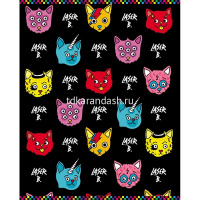 Тетрадь А5 48л клетка "Лазер Би. Выпуск №2" на скобе 5 дизайнов 48Т5В1/071320 от магазина "Карандаш"