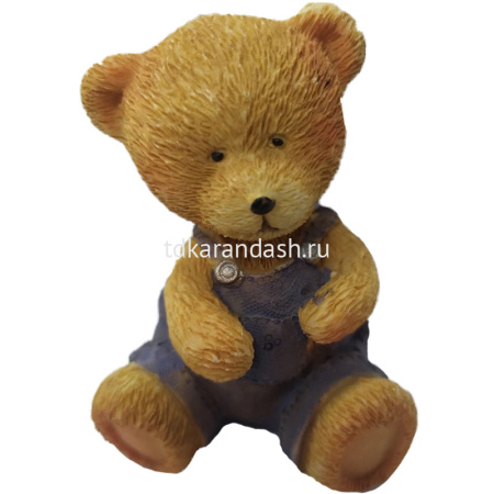 Статуэтка керам. Медведь с подушкой, книжкой, сердцем 6,5см 4 вида Y141-11
