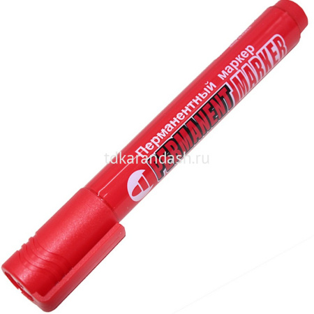 Маркер перманентный "Hive" красный, пулевидный наконечник, толщина линии 3мм HVP-800