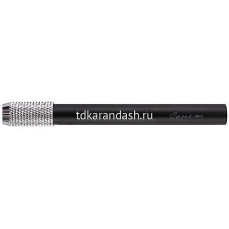 Держатель-удлинитель для карандаша металл, черный 2071291393