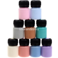 Набор красок д/ткани 9*20мл пастель Декола 41411885 от магазина "Карандаш"