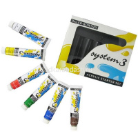 Краски акриловые 6 цветов 22мл "Starter set" System 3 129100005 от магазина "Карандаш"