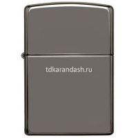 Зажигалка "Black Ice Classic" 38x13x57мм латунь/сталь, чёрная, глянцевая 150/14924 от магазина "Карандаш"