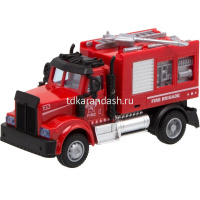 Картинка Машина "Пожарная" инерционная, пластик 13,5х6х7см (свет) LT206273 от магазина "Карандаш" Машина "Пожарная" инерционная, пластик 13,5х6х7см (свет) LT206273 от магазина "Карандаш"