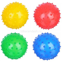 Мяч массажный 12см 25гр. PVC 4 цвета Y3223-15 от магазина "Карандаш"