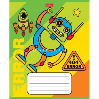 Тетрадь А5 12л линия "Я-робот" на скобе 5 дизайнов 12Т5В2/067657 от магазина "Карандаш"