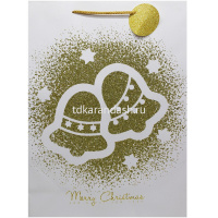 Пакет подарочный "Золотые рисунки" 26х32х12см 4 вида SK2372 от магазина "Карандаш"