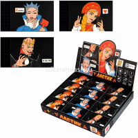 Ластик "Новые сказки" прямоугольный, 52х30х10мм черный, 3 вида 70037 от магазина "Карандаш"