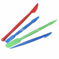 Набор стеков для лепки 4шт. пластик, блистер с европодвесом 5746528 от магазина "Карандаш"