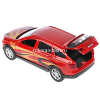 Машина "Lada Vesta SW Cross" красная, инерционная, металл 12см (открывающиеся двери) от магазина "Карандаш"