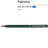 Ручка шариковая "Palermo" 0,7мм синяя, автомат, корпус зеленый, металл 20-0250/03 от магазина "Карандаш"