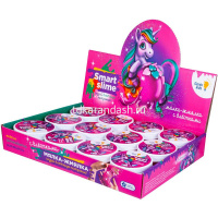 Игрушка-слайм "Мялка-жмялка" 80гр. с блестками, цвеет ассорти SLI04 от магазина "Карандаш"