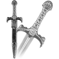 Кинжал Ричарда 12 века в ножнах 45см металл/пластик DE-4157-NQ от магазина "Карандаш"