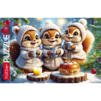 Пазлы 500 эл. "Белочки-подружки" 48х33см 500ПЗ2_32842/089422 от магазина "Карандаш"