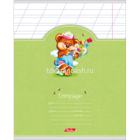 Тетрадь А5 12л косая линия "Лохматики" на скобе  5 дизайнов 12Т5В6/046976 от магазина "Карандаш"