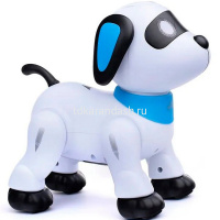 Собака р/у "Руди" 18х11х18см с аккумулятором, пластик (свет, звук, движение, танцы) K21 от магазина "Карандаш"