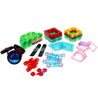 Конструктор магнитный 48 деталей 27х20х5см LT336022 от магазина "Карандаш"