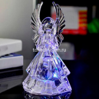 Сувенир "Ангел с музыкальным инструментом" 18х10,5см светящийся, пластик, 4 вида Y10106-24 от магазина "Карандаш"
