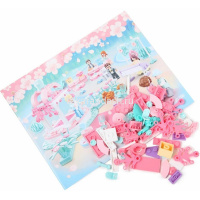 Конструктор "Свадебная церемония" 353 детали 43х29х7см пластик (9 фигурок) 38-0768 от магазина "Карандаш"