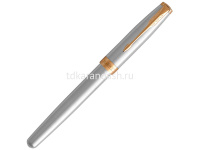 Ручка РЧ "Parker Sonnet Stainless Steel GT " премиум, F черная 1931506 от магазина "Карандаш"