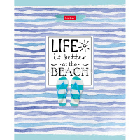 Тетрадь А5 48л линия "Enjoy your life" на скобе, 5 дизайнов 48Т5В2/052331 от магазина "Карандаш"