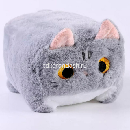 Котенок-кубик 20см серый FM6547 от магазина "Карандаш"