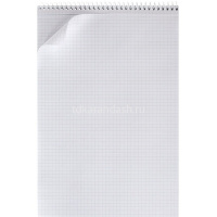 Блокнот А4 80л "Графика N" клетка, на спирали, жесткая подложка УФ-лак 092673 от магазина "Карандаш"