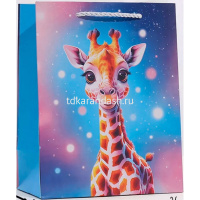Пакет подарочный "Зверята" 18х23х10см 4 вида Y10560-24 от магазина "Карандаш"