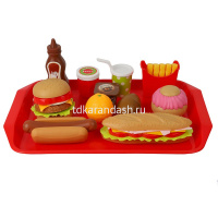 Набор посуды "Fashion" 39х8х40см пластик (посуда, еда) JB0209706 от магазина "Карандаш"