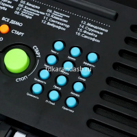 Синтезатор с микрофоном 45х21см 37 клавиш, пластик (свет, звук) ZYB-B3869 от магазина "Карандаш"