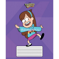 Тетрадь А5 18л клетка "Гравити Фолз" на скобе 5 дизайнов 18Т5В1/068734 от магазина "Карандаш"